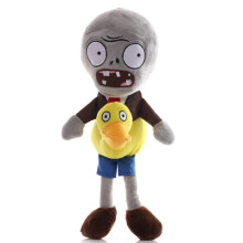 (#23 Duck)30cm122" Plants Vs Zombies Plush Toys Hats Pirate Duck Plush Stuffed Doll Toy