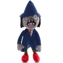 (#24 Blue Wizard)30cm122" Plants Vs Zombies Plush Toys Hats Pirate Duck Plush Stuffed Doll Toy