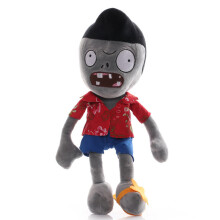 (#32 Red Shirt)30cm122" Plants Vs Zombies Plush Toys Hats Pirate Duck Plush Stuffed Doll Toy