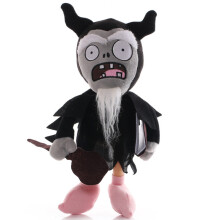 (#27 Black Magician)30cm122" Plants Vs Zombies Plush Toys Hats Pirate Duck Plush Stuffed Doll Toy