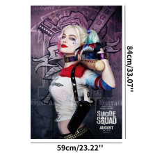 Batman Harleen Quinzel Placard Furniture Decorative Painting Fans Gift Fashion
