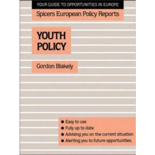 Youth Policy by Gordon Blakely Paperback Book