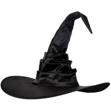 Halloween Witch Hat for Adults Kids Wide Brim Pointed Wizard Costume