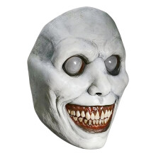 Scary Halloween Mask for Adults, Realistic and Breathable Smiling Mask for Cosplay