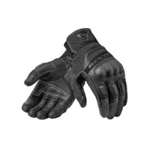 (Gray, M) (L, Black) Revit Dirt3 Touch Screen Men's Gloves Genuine Leather Motorbike Moto GP Street Bike Off Road Racing Grey