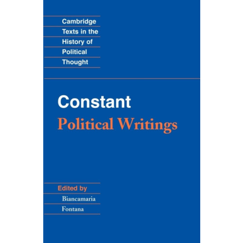 Constant Political Writings by Benjamin Constant Paperback Book