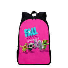 (D)Mochila escolar Fall Guys 3dfashion para alunos do ensino fundamental e médio