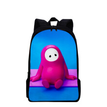 (J)Mochila escolar Fall Guys 3dfashion para alunos do ensino fundamental e médio