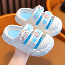 (Cinnamoroll,35/36=Length 21cm/8.27in)Cartoon Summer Hellokitty Melody Cinnamoroll Slippers Sandals Kids Girls Shoes