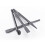 (Round Shank Flat Head,14*400mm)Advanced Rotary Hammer Chisel Bits Set Chrome Steel Tile Bull Point Chisel 9