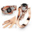 (rose gold,7)Luxury Ring Wedding Promise Ring Ring Wave 5