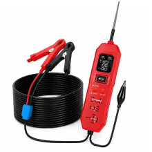 Testador de Circuito Automotivo 2 em 1, Testador de Relé Automotivo, Display LED, Universal, 12V/24V, Teste de Relé Eletrônico de Veículos