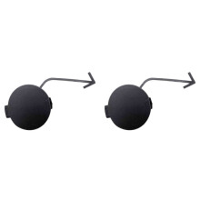 2X Auto Rear Bumper Towing Tow Hook Eye Cover Cap para 2010-2017 5N0807441 5N0 807 441