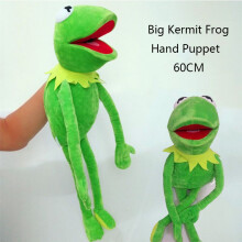 New 60cm Big Full Body Kermit The Frog Hand Puppet Soft Plush Toy Kids Gift Xmas