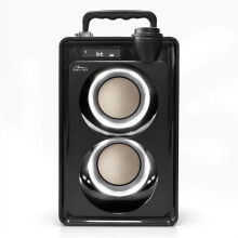 Caixa de som Bluetooth portátil OVERBOX MT3186, rádio FM, suporte para cartões SD e USB, potência RMS de 30 W, Mediatech