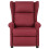 VidaXL vidaXL Massagesessel Weinrot Stoff 2