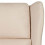 VidaXL vidaXL Massagesessel Creme Stoff 7