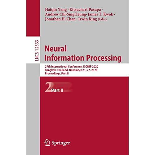 Neural Information Processing 27th International Conference ICONIP 202