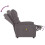 VidaXL vidaXL Massagesessel Grau Kunstleder 7