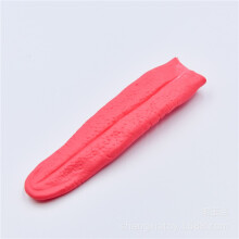 Halloween Fake Long Tongue Cosplay Prop Scary Rubber Tongue for Party