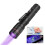 Adjustable Led Uv Flashlight Fluorescent Detection Mini Torch Alloy Material 9