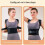 (Pink,M)Anti Camel Sitting Posture Correction Belt Back Posture Corrector Adjustable 9