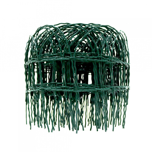 Oypla 10m x 250mm Garden Lawn Border Edging Fencing PVC Coated Wire