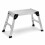 Oypla Oypla 150kg Folding Aluminium Work Platform Step Up Bench Ladder EN131 1
