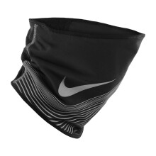(S-M, Black/Silver) Nike 360 Therma-Fit Neck Warmer