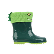 (10 UK Child, Green) Gelert Childrens/Kids Dinosaur Wellington Boots