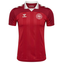 (8 UK, Red) Hummel Womens/Ladies Denmark Home Shirt