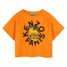 (10 Years, Orange) Kenzo Childrens/Kids Fruit T-Shirt