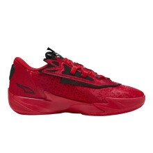 (8.5 UK, Red) Puma Mens Scoot Zeros II ODD CIT Suede Basketball Shoes