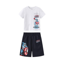 Captain America Childrens/Kids Captain America T-Shirt & Shorts Set