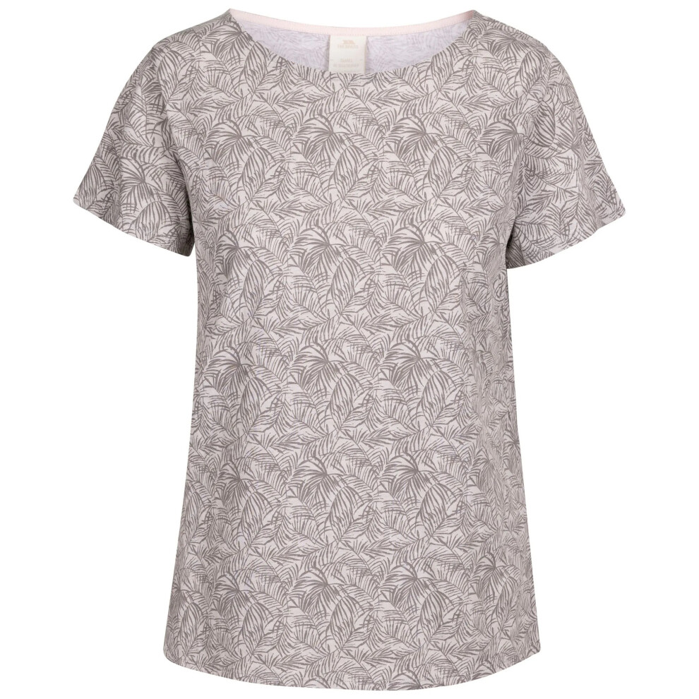 Trespass (S, Grey Marl) Womens/Ladies Simona Palm Leaf Top