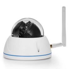 Caméra dôme extérieure Wi-Fi, Full HD, vision nocturne, IP55
