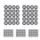 100Pcs 3D Scanner Markers 12mm for 3D Scanner, 3D Tracking Dots Reference Point Markers, Diffuse Reflection Markers 2