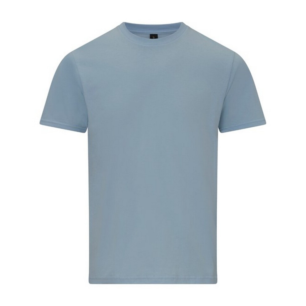 Gildan (M, Light Blue) Unisex Adult Softstyle Midweight T-Shirt
