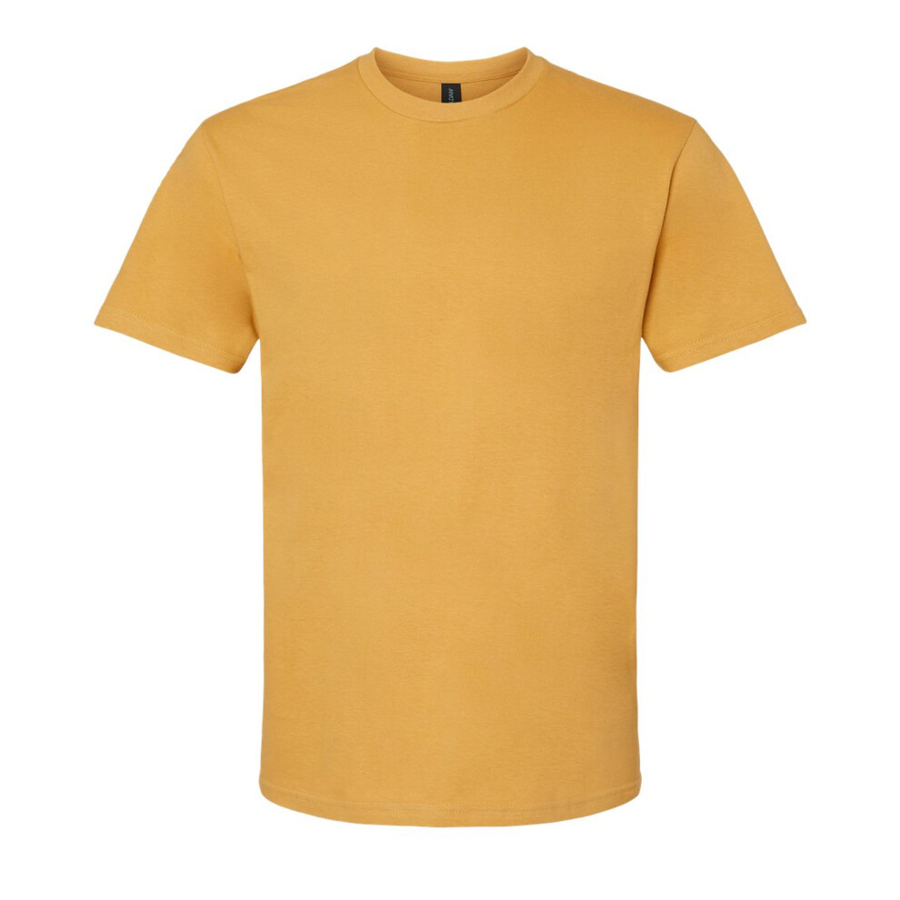 Gildan (3Xl, Mustard) Unisex Adult Softstyle Midweight T-Shirt