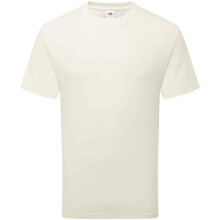 (XL, Natural) Fruit of the Loom Unisex Adult Cotton T-Shirt