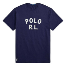 (L, Navy) Ralph Lauren Mens Polo Crew Neck T-Shirt
