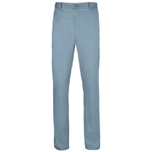 (42R, Creamy Dark Blue) SOLS Mens Jared Stretch Slim Suit Trousers