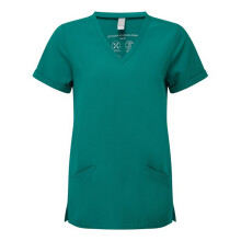 (4XL, Clean Green) Onna Womens/Ladies Invincible Stretch Work Tunic