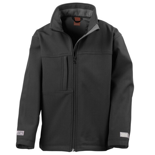 Result (13-14 Years, Black) Result Childrens/Kids Classic Soft Shell Jacket