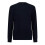 (S, Navy) Armani Exchange Mens Textured Knit Pullover 1