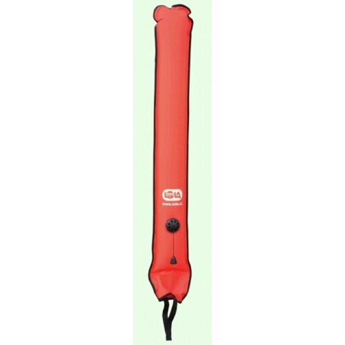 Decompression buoy with valve