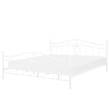 Bed Metal ANTLIA 180 x 200 cm (EU Super King) White