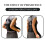(Black,XL)Anti Camel Sitting Posture Correction Belt Back Posture Corrector Adjustable 4