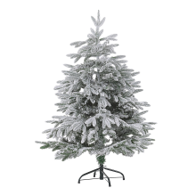 Artificial Snowy Christmas Tree BASSIE 120 cm White