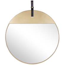 Wall Mirror GURS 60 cm 60 cm Metal Gold